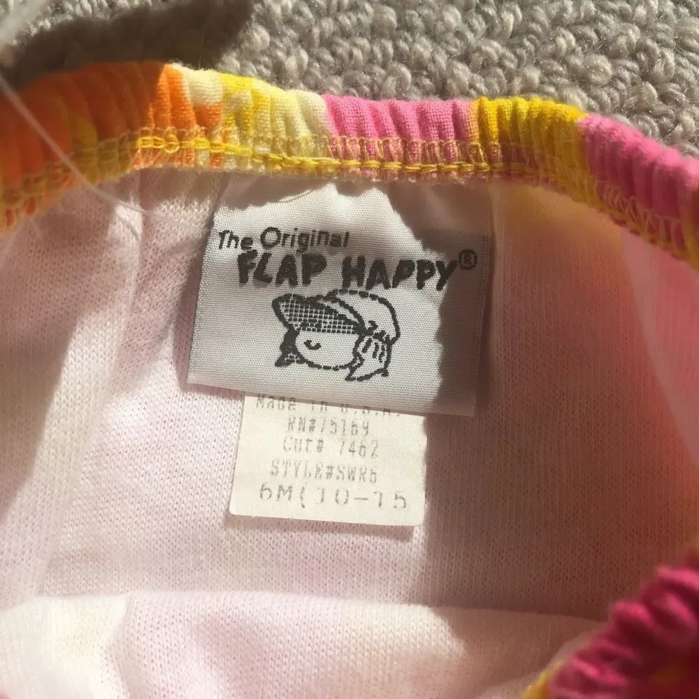 🍭6/$30 NWT Flap Happy Tropical Swim Diaper 6 mo